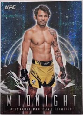 Alexandre Pantoja 2024 Topps Midnight UFC Base #8 Moon Beam