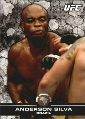 Anderson Silva 2013 Topps UFC Bloodlines Base #90 Red
