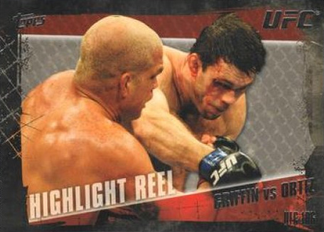 Forrest Griffin / Tito Ortiz 2010 Topps UFC Base #189 Red