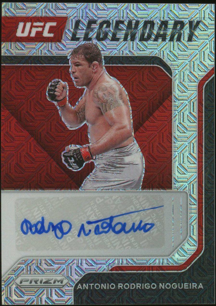 Antonio Rodrigo Nogueira 2022 Panini Prizm UFC Legendary Signatures #11 Mojo