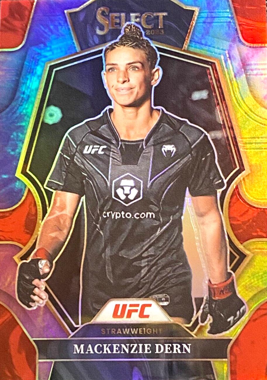 Mackenzie Dern 2023 Panini Select UFC Premier Level #146 Tie Dye