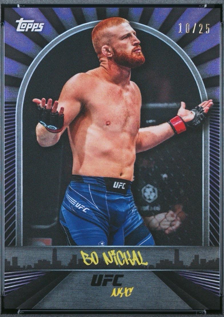 Bo Nickal 2024 Topps UFC NYC Base #5 Purple
