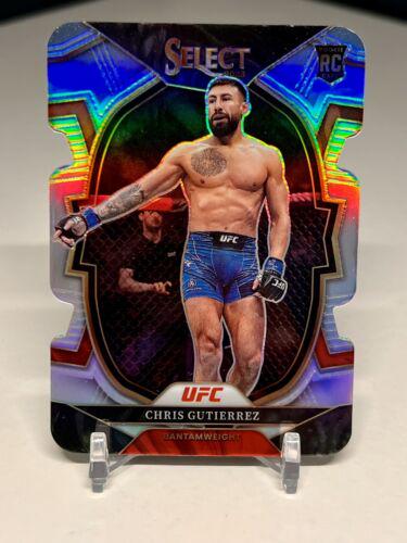 Chris Gutierrez 2023 Panini Select UFC Concourse #100 Silver Die Cut