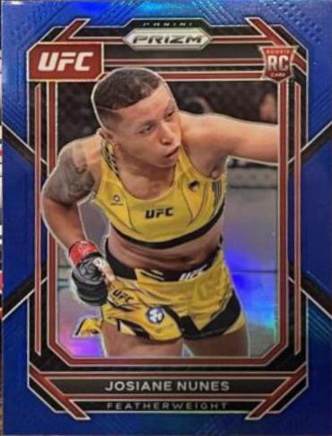 Josiane Nunes 2023 Panini Prizm UFC Base #199 Blue