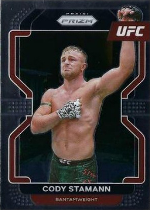 Cody Stamann 2022 Panini Prizm UFC Base #175 Black