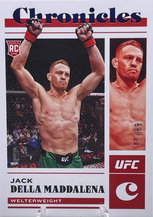 Jack Della Maddalena 2023 Panini Chronicles UFC Base Chronicles #89 Blue