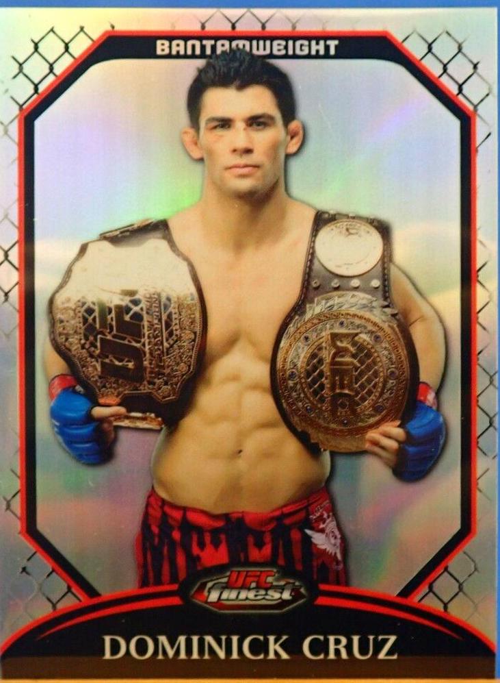 Dominick Cruz 2011 Topps Finest UFC Base #66 Refractor