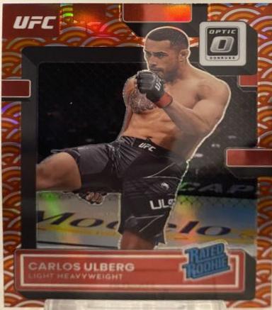 Carlos Ulberg 2023 Panini Donruss Optic UFC Base #140 Photon