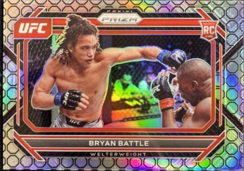Bryan Battle 2023 Panini Prizm UFC Base #58 Octagon