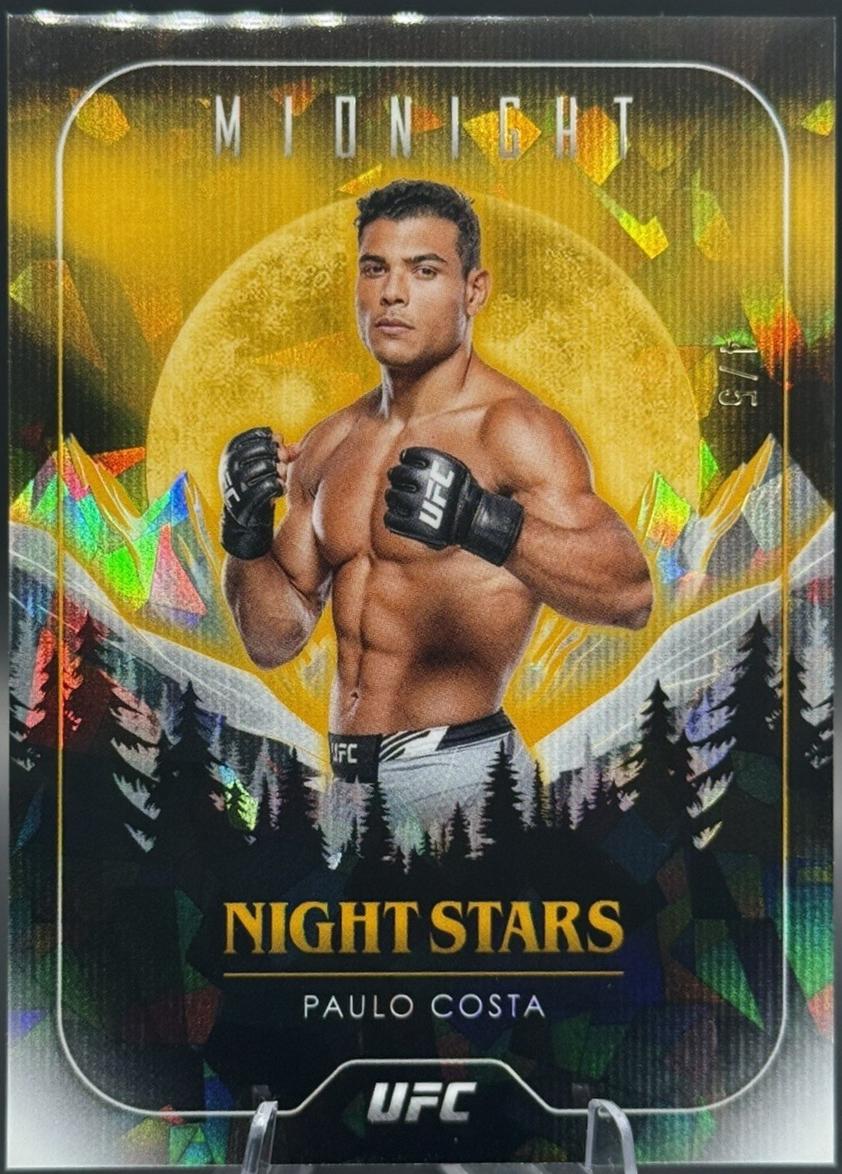 Paulo Costa 2024 Topps Midnight UFC Night Stars #NS-15 Daybreak