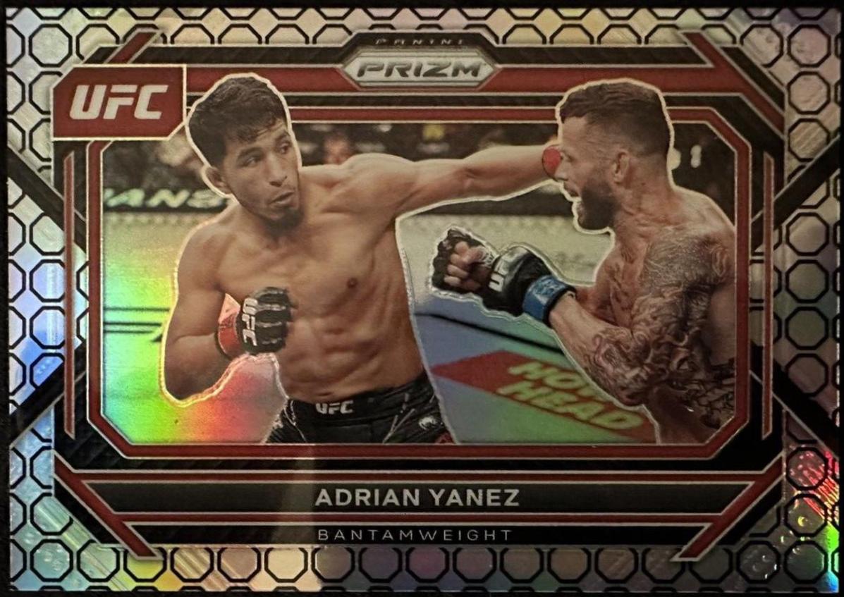 Adrian Yanez 2023 Panini Prizm UFC Base #6 Octagon