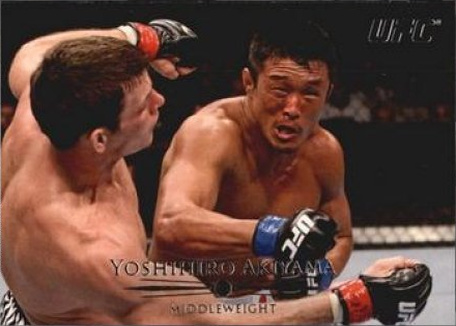 Yoshihiro Akiyama 2011 Topps UFC Title Shot Base #79 Diamond
