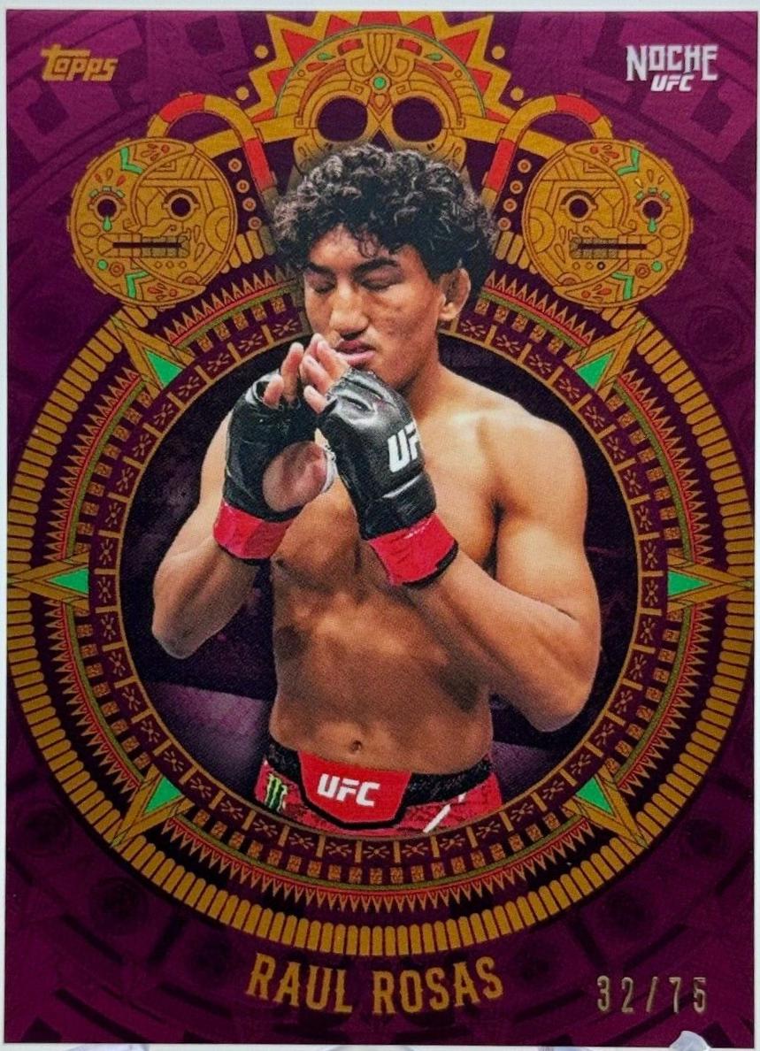 Raul Rosas 2024 Topps Noche UFC Base #7 Pink