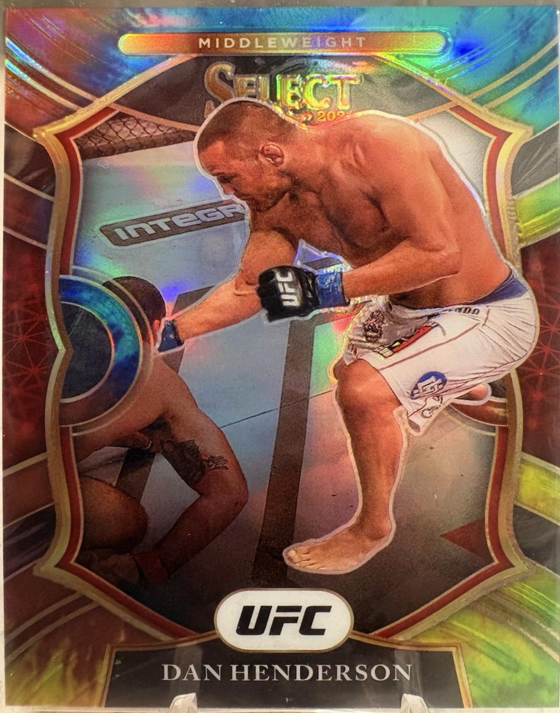 Dan Henderson 2021 Panini Select UFC Concourse #80 Tie Dye