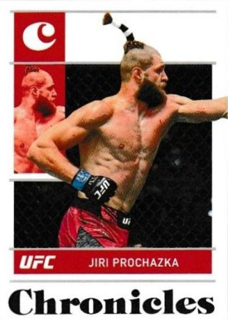 Jiri Prochazka 2022 Panini Chronicles UFC Base Chronicles #55 Purple