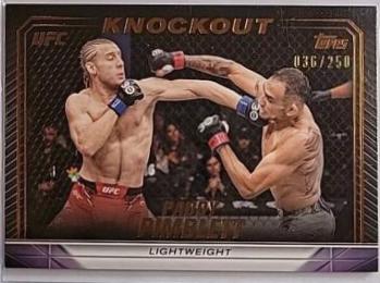 Paddy Pimblett 2024 Topps Knockout UFC Base #12 Bronze
