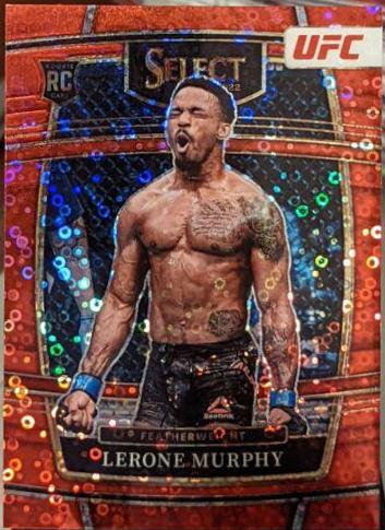 Lerone Murphy 2022 Panini Select UFC Concourse #33 Red Disco