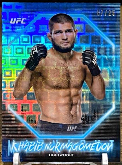 Khabib Nurmagomedov 2025 Topps Midnight UFC Base #92 Moonrise