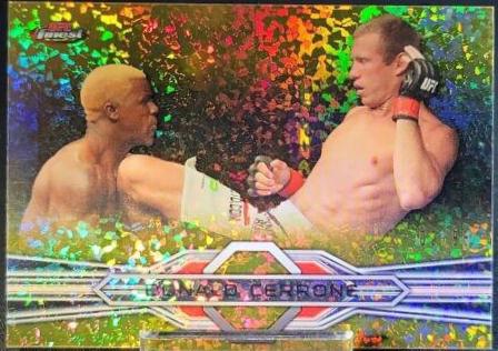Donald Cerrone 2013 Topps Finest UFC Base #11 Gold