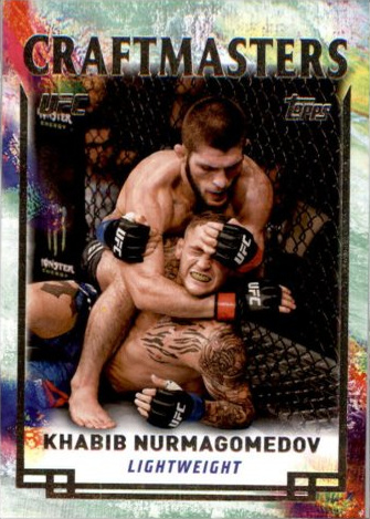 Khabib Nurmagomedov 2024 Topps Knockout UFC Craftmasters #CRM-12 Platinum