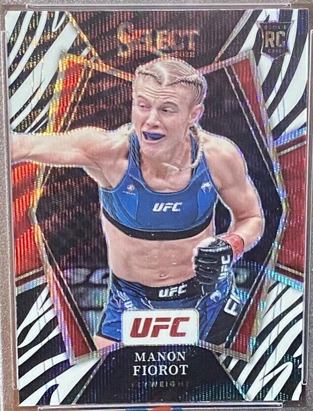 Manon Fiorot 2022 Panini Select UFC Premier Level #165 Zebra