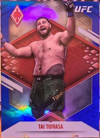 Tai Tuivasa 2022 Panini Chronicles UFC Base Phoenix #314 Blue