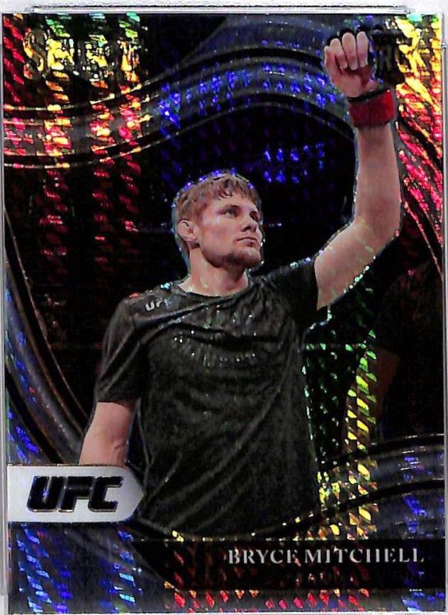 Bryce Mitchell 2021 Panini Select UFC Octagonside #277 Lucky Envelopes