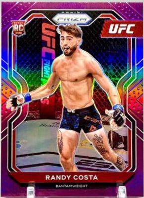 Randy Costa 2021 Panini Prizm UFC Base #89 Purple