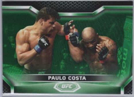 Paulo Costa 2020 Topps UFC Knockout Base #15 Green