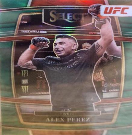 Alex Perez 2022 Panini Select UFC Concourse #92 Green