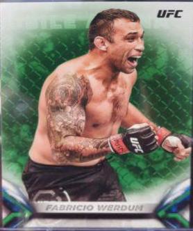 Fabricio Werdum 2018 Topps UFC Knockout Base #40 Green