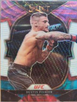Dustin Poirier 2023 Panini Select UFC Concourse #75 Tri Color