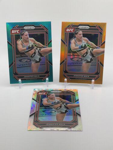 Jennifer Maia 2023 Panini Prizm UFC Base #139 Orange
