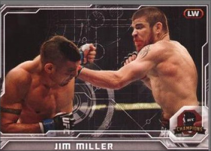 Jim Miller 2014 Topps UFC Champions Base #51 Purple