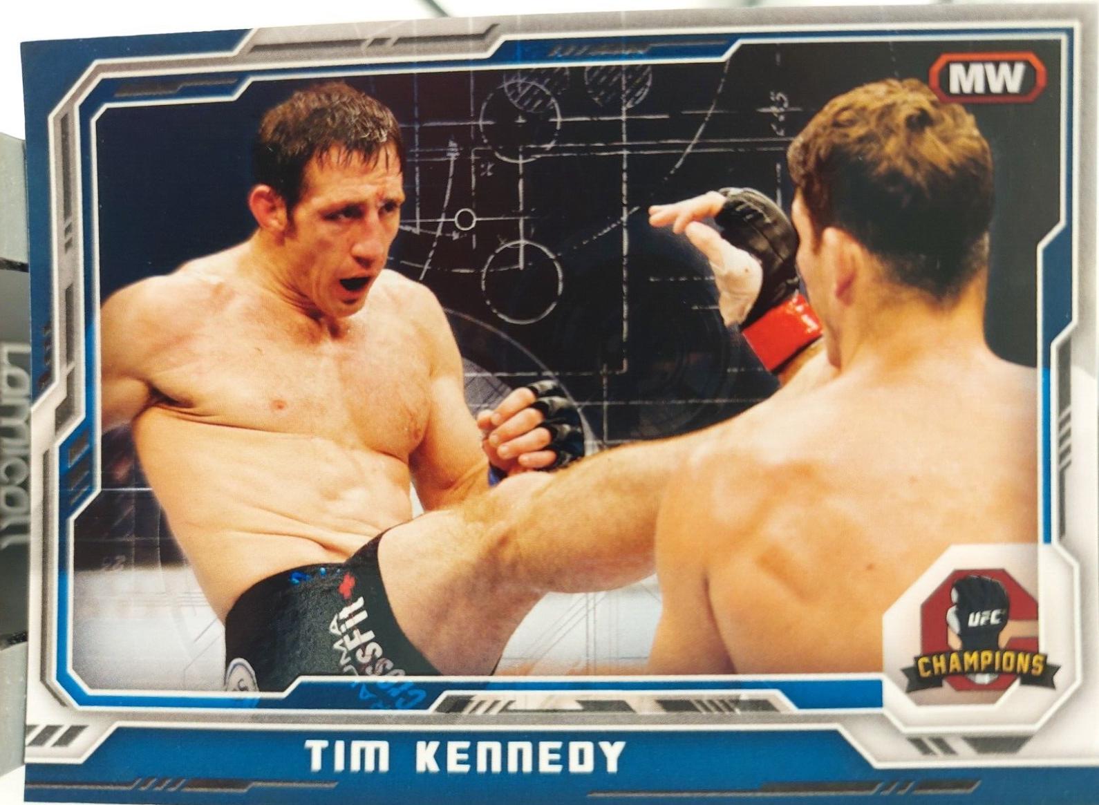 Tim Kennedy 2014 Topps UFC Champions Base #58 Blue