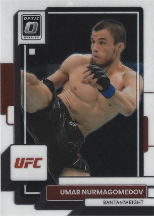 Umar Nurmagomedov 2023 Panini Donruss Optic UFC Base #84 Gold