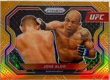 José Aldo 2021 Panini Prizm UFC Base #111 Orange