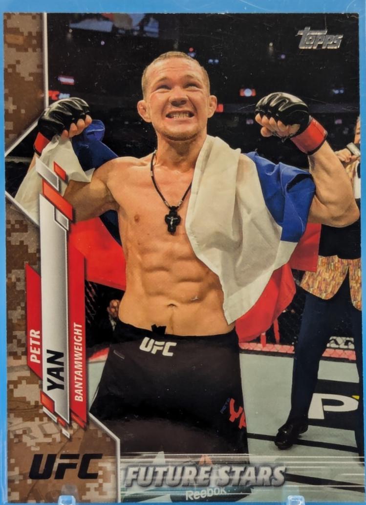 Petr Yan 2020 Topps UFC Base #79 Camo