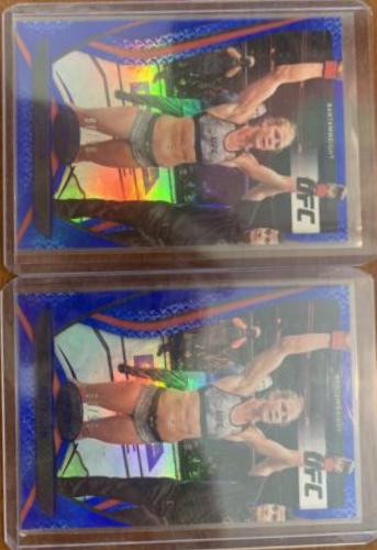 Holly Holm 2021 Panini Chronicles UFC Base Certified #127 Blue