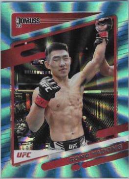 Song Yadong 2022 Panini Donruss UFC Base #103 Teal
