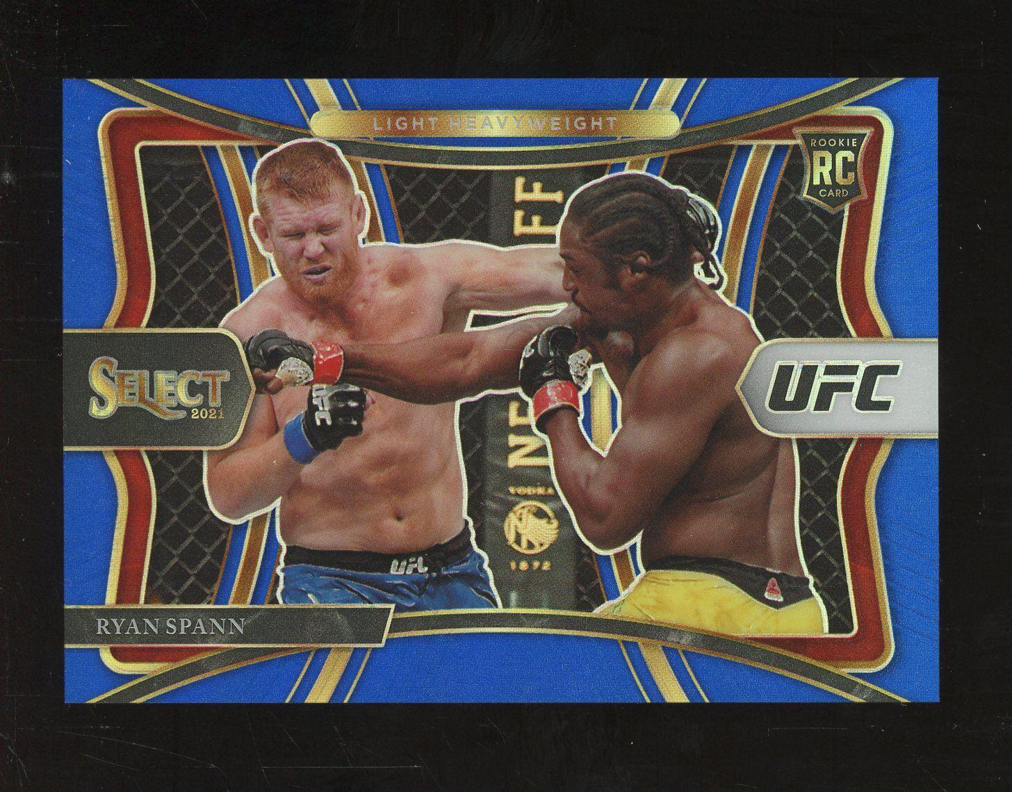 Ryan Spann 2021 Panini Select UFC Premier Level #109 Blue