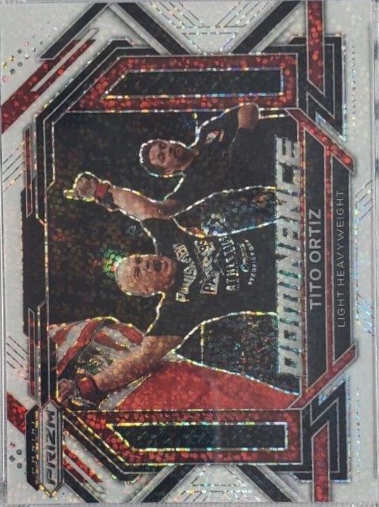 Tito Ortiz 2023 Panini Prizm UFC Dominance #11 White Sparkle