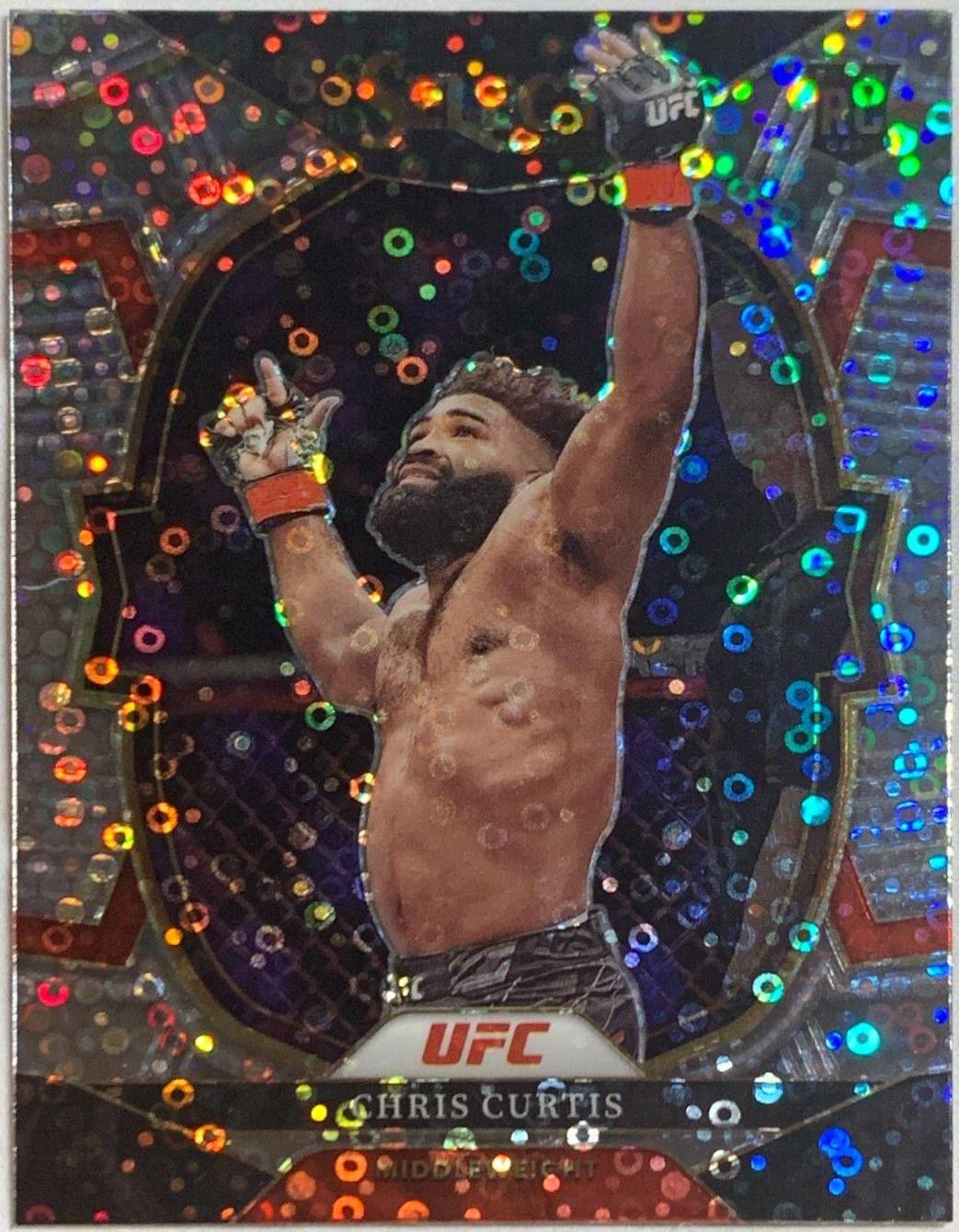 Chris Curtis 2023 Panini Select UFC Concourse #90 Disco