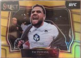 Tai Tuivasa 2023 Panini Select UFC Mezzanine #374 Gold