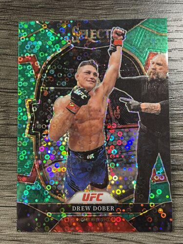 Drew Dober 2023 Panini Select UFC Concourse #92 Green Disco