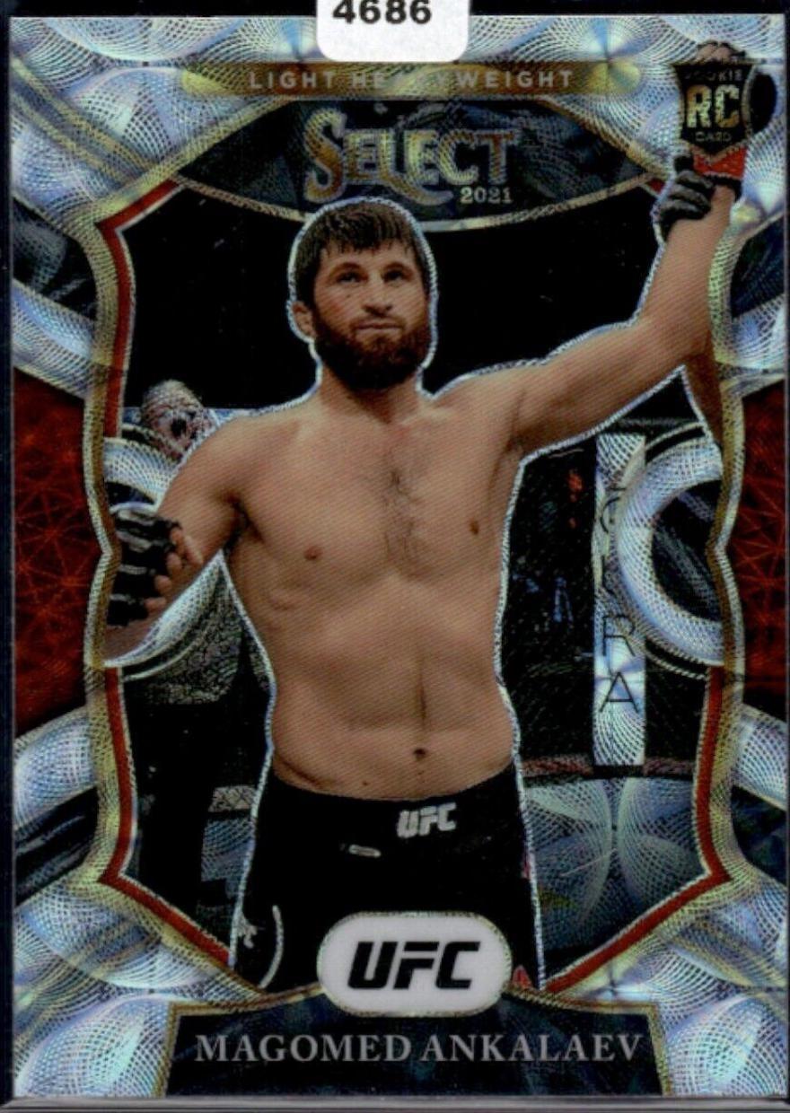 Magomed Ankalaev 2021 Panini Select UFC Concourse #36 Scope