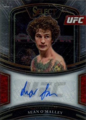 Sean O'Malley 2021 Panini Select UFC Signatures #44 Disco Prizms