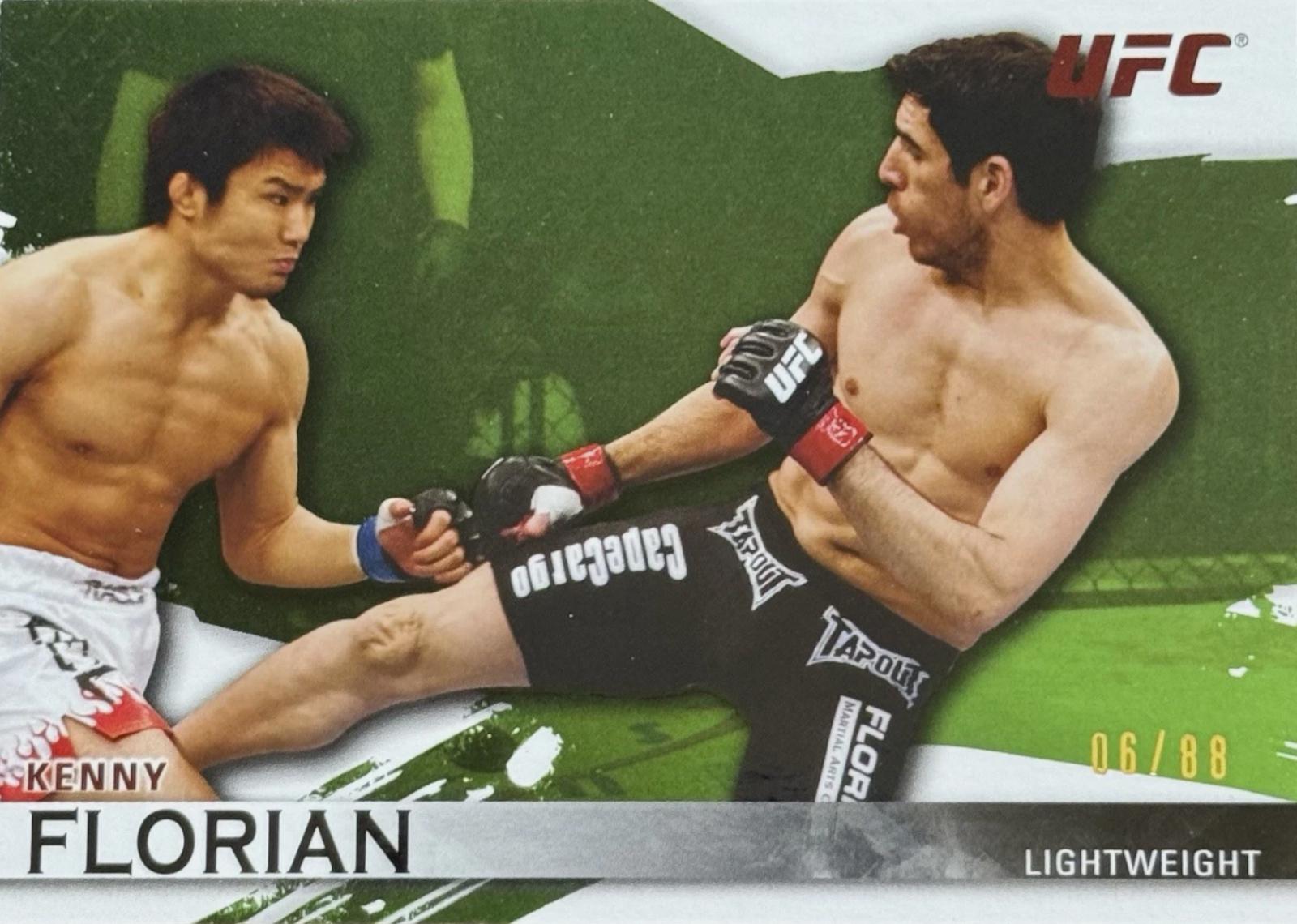 Kenny Florian 2010 Topps UFC Knockout Base #23 Green
