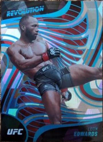 Leon Edwards 2023 Panini Chronicles UFC Revolution #19 Cubic