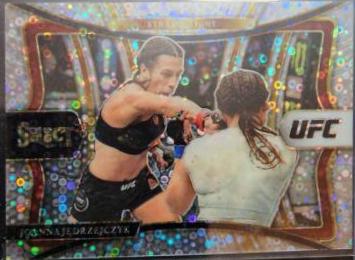 Joanna Jędrzejczyk 2021 Panini Select UFC Premier Level #141 Disco